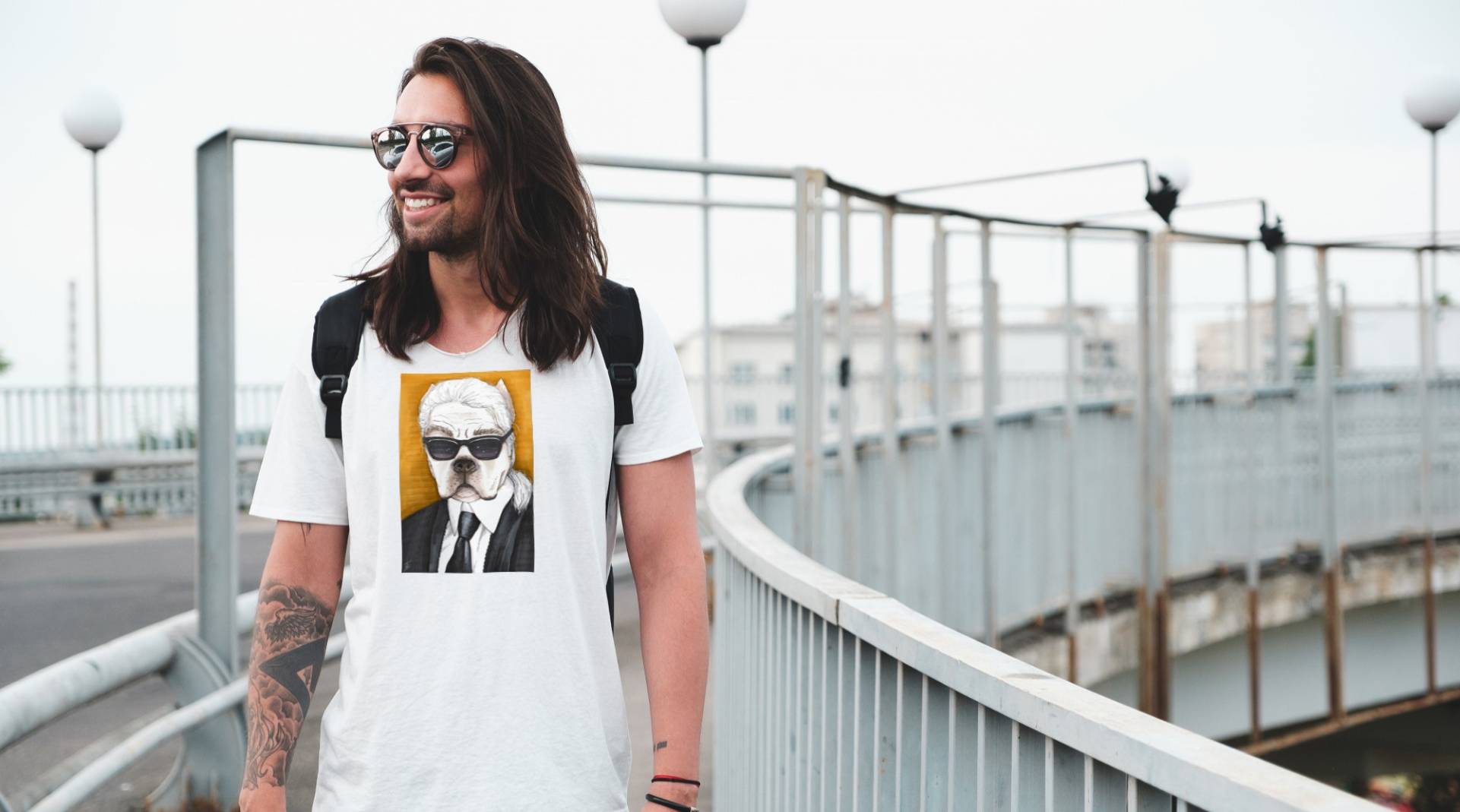 Karl Boxerfeld Férfi rövidujjú póló