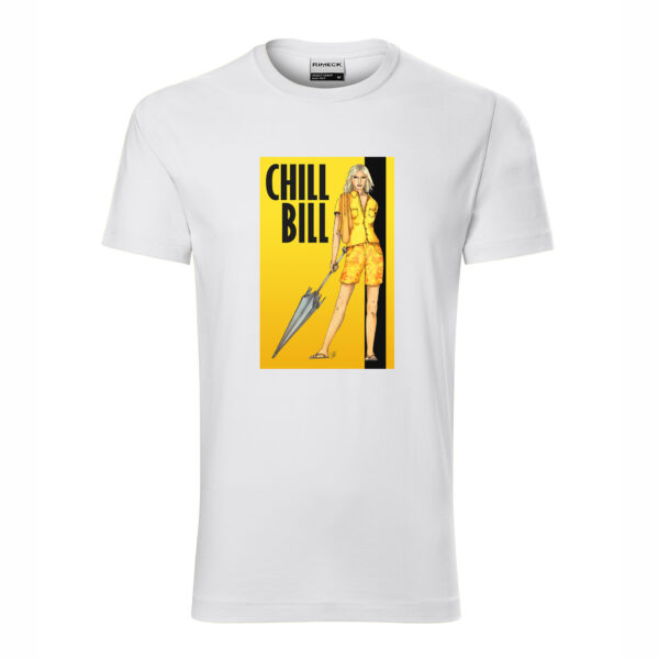 Chill Bill - Férfi kerek nyakú prémium rövid ujjú póló - Image 4