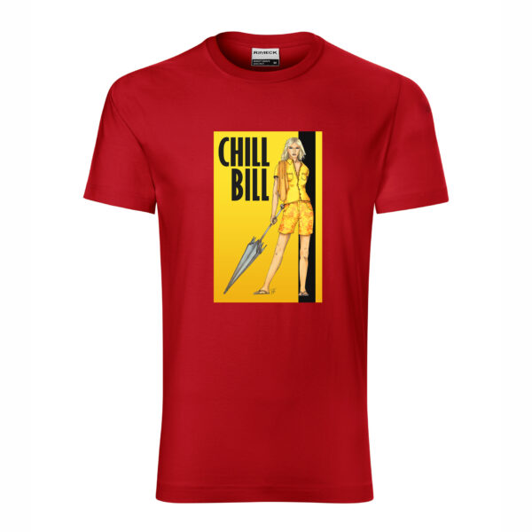 Chill Bill - Férfi kerek nyakú prémium rövid ujjú póló