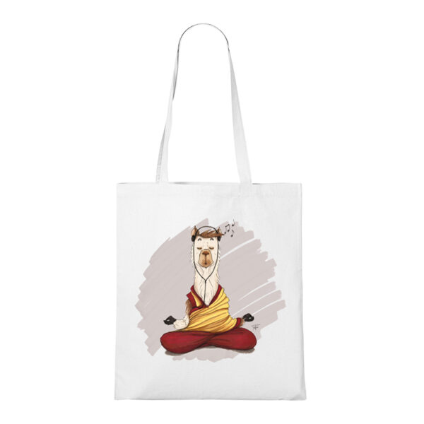 A Láma dalai - Pamut bevásárlószatyor - Image 3