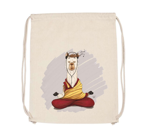 TZS natur Lama dalai mameart tildysara taska tornazsak tininek tinedzsernek gyerekeknek noknek anyukaknak bevasarolni vasarol pamut kimoshato szeles ajandek egyedi termek kulonleges extra kezzel rajzolt
