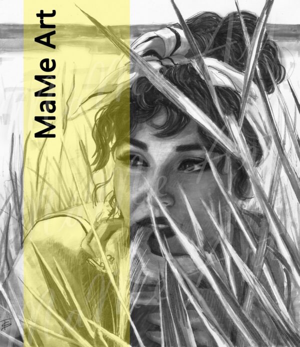 Yellow Lane 1 - Női V nyakú póló - Image 2