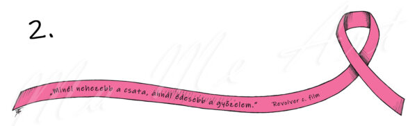 Mellrák elleni küzdelem - Női V nyakú rövid ujjú póló - Image 6