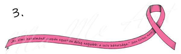 Mellrák elleni küzdelem - Női V nyakú rövid ujjú póló - Image 7